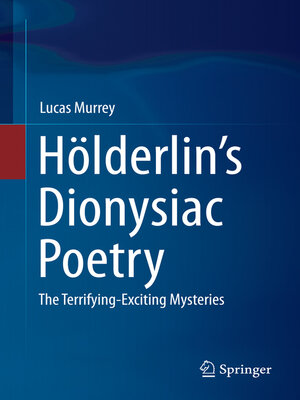 cover image of Hölderlin's Dionysiac Poetry